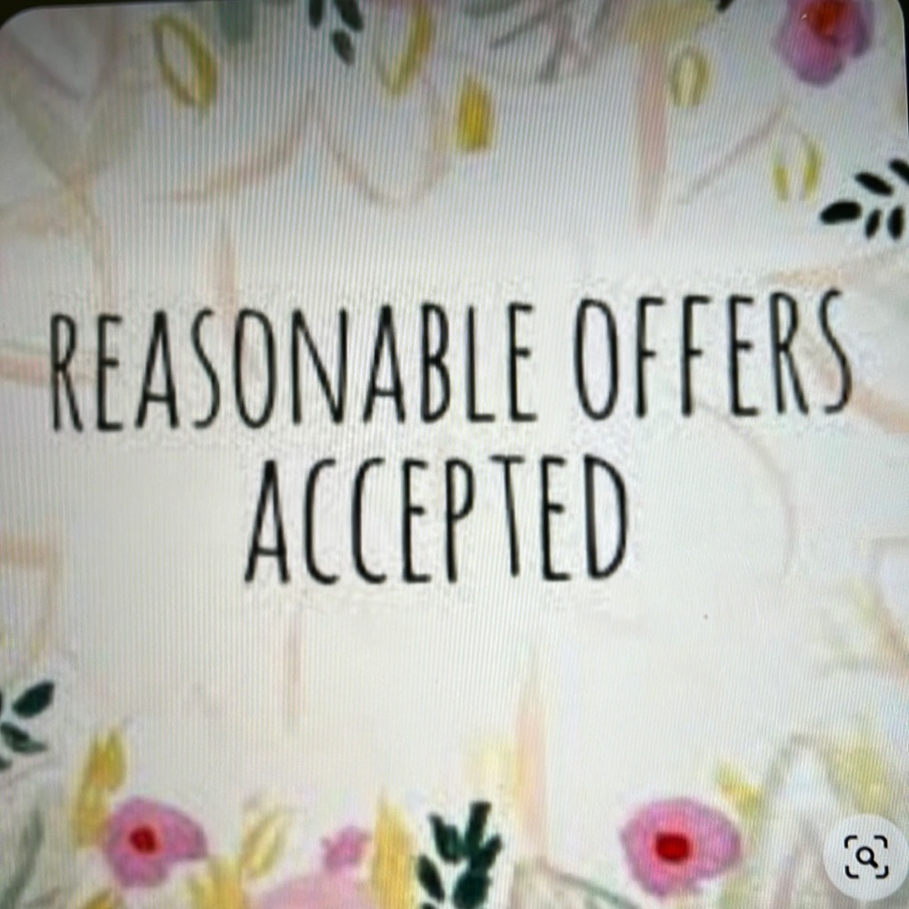 Reasonable offers